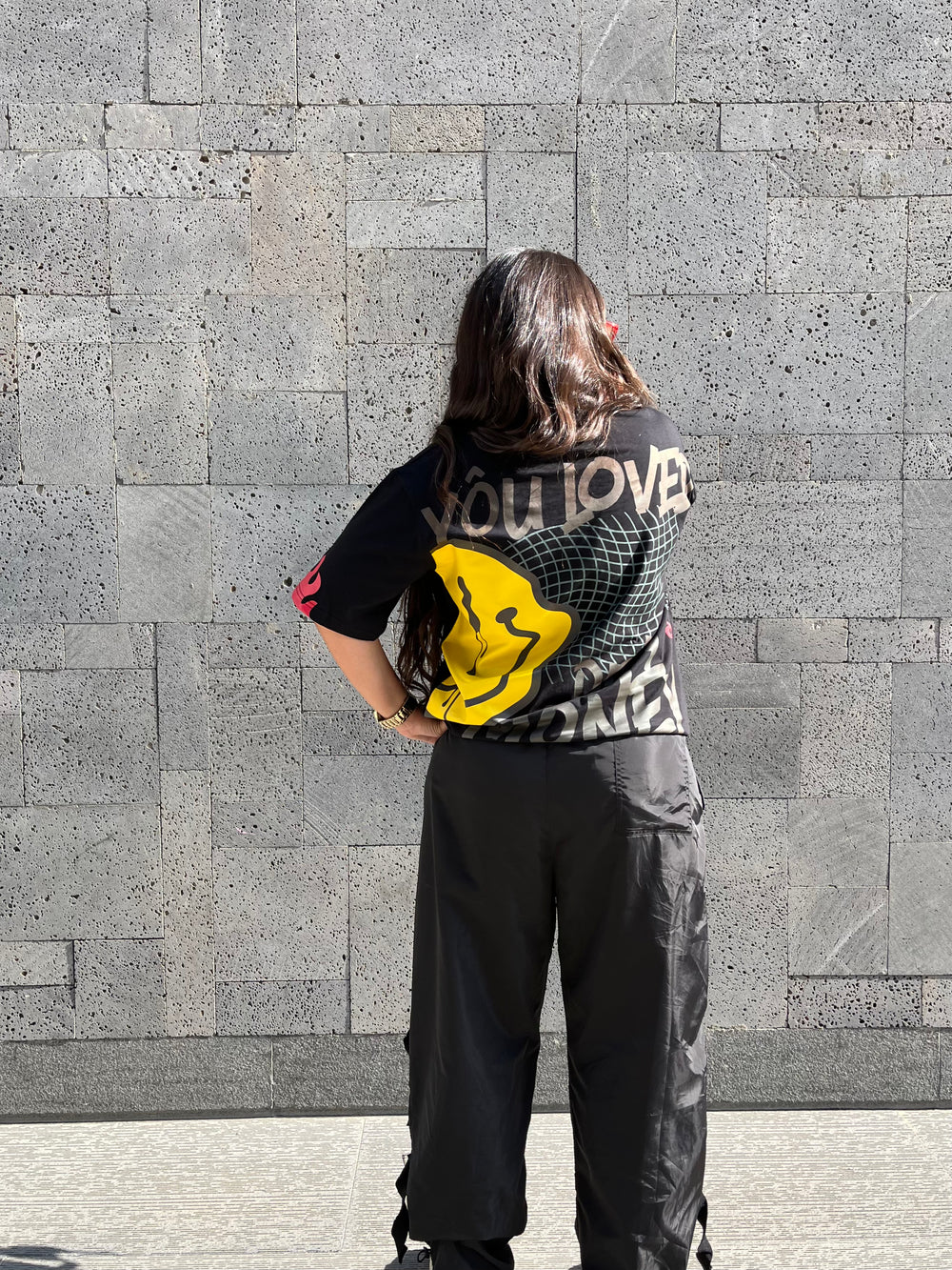 YOU LOVED ONLY MONEY TEE — BLACK