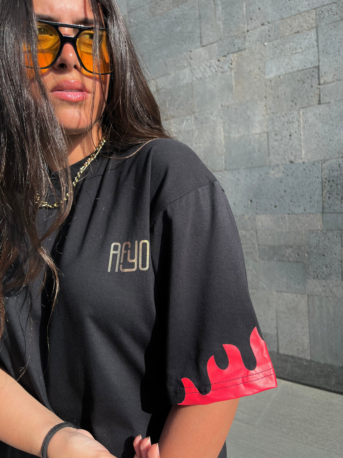 YOU LOVED ONLY MONEY TEE — BLACK