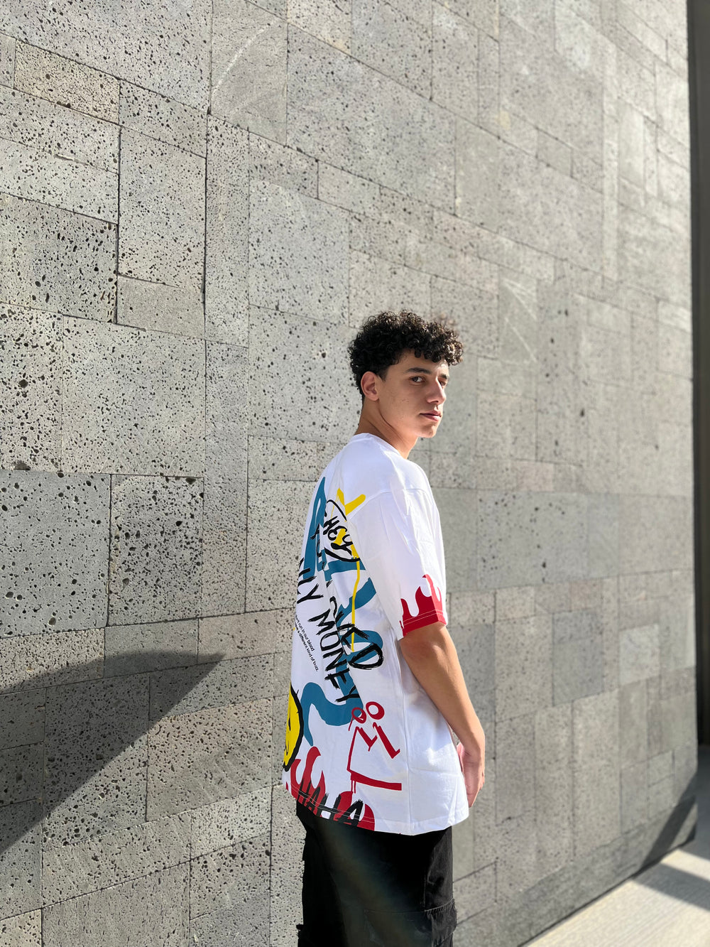 YOU LOVED ONLY MONEY TEE — WHITE