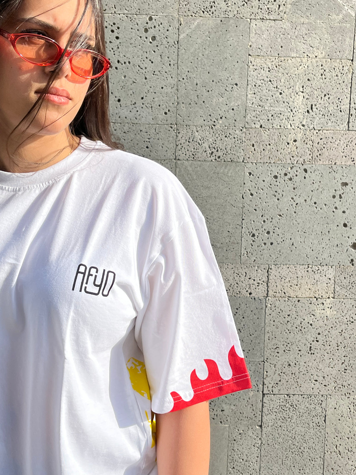YOU LOVED ONLY MONEY TEE — WHITE