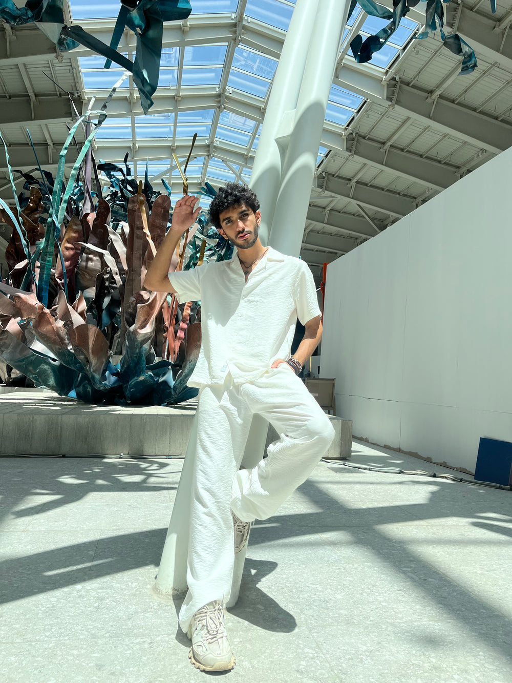 ON THE CLOUDS LINEN PANTS