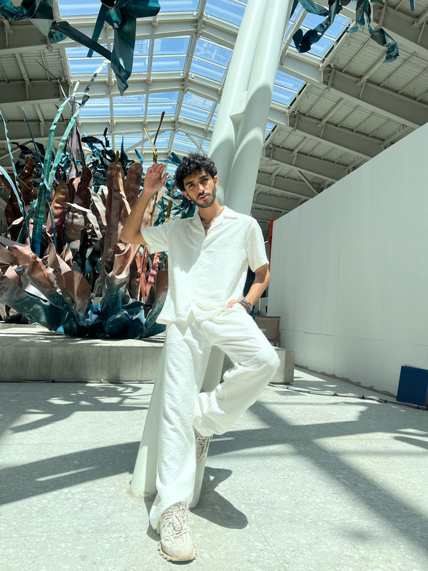 ON THE CLOUDS LINEN PANTS