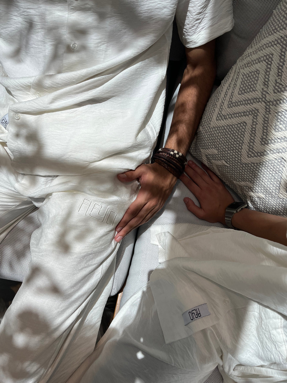 ON THE CLOUDS LINEN PANTS