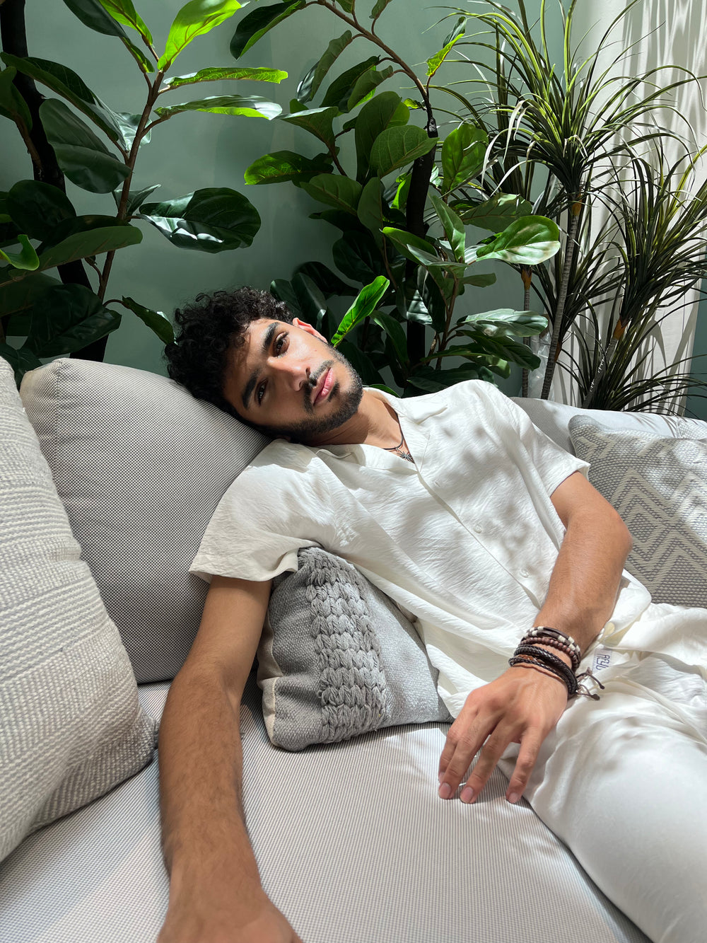 ON THE CLOUDS LINEN SHIRT